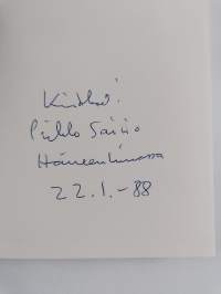 Betoniyö (signeerattu, tekijän omiste)