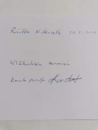 Ihmisen kuva (signeerattu, tekijän omiste)