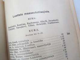 Rauman ja sen ympäristön puhelinluettelo 1945