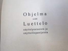 Vakka-Suomen Maatalousnäyttely Uudessakaupungissa 18.20.7.1947 - Juhlaopas (luettelo), sisältää Vakka-Suomen sukutilat listattuna pitäjittäin