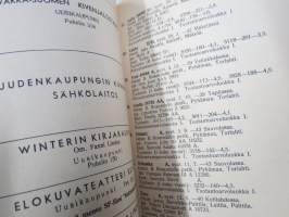 Vakka-Suomen Maatalousnäyttely Uudessakaupungissa 18.20.7.1947 - Juhlaopas (luettelo), sisältää Vakka-Suomen sukutilat listattuna pitäjittäin