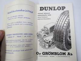 Linja-autoliitto ry Vuosikirja 1953, värikuva Aero:n Helko-koritetusta bussista