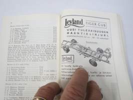 Linja-autoliitto ry Vuosikirja 1953, värikuva Aero:n Helko-koritetusta bussista