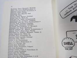 Linja-autoliitto ry Vuosikirja 1953, värikuva Aero:n Helko-koritetusta bussista