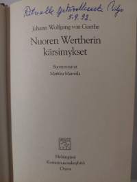 Nuoren Wertherin kärsimykset