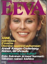 Eeva 1982 nr 10 / Anne Pohtamo, Anneli Kangas-Cederberg, Esko Salminen, näin pidät miestä hyvänä