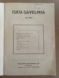 Georg Malmsten Iskusävelmiä 20