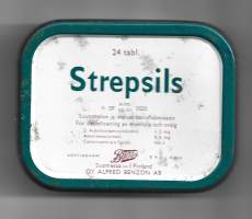 Strepsils rasia 6x8x2 cm peltiä tuotepakkaus
