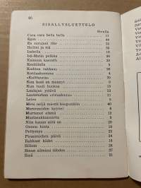 Toivelauluja 13 -popular songs