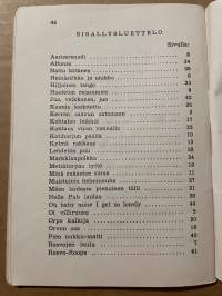 Toivelauluja 18 -popular songs