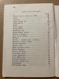 Toivelauluja 21 -popular songs