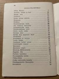 Toivelauluja 29 -popular songs