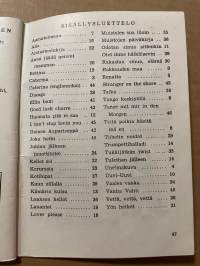 Toivelauluja 51 -popular songs