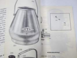 Octav Kontrola lypsykone -käyttöohjekirja + varaosaluettelo