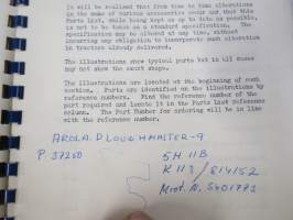 Roadles Ploughmaster 90 Spare Parts List -varaosaluettelo