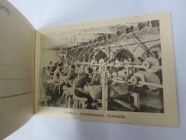 Riihimäen Lasitehtaa Oy, Riihimäki -postikorttisarja / postikorttivihko, käyttämätön, vuodelta 1929?