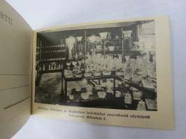 Riihimäen Lasitehtaa Oy, Riihimäki -postikorttisarja / postikorttivihko, käyttämätön, vuodelta 1929?