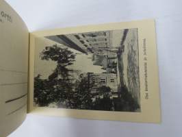 Riihimäen Lasitehtaa Oy, Riihimäki -postikorttisarja / postikorttivihko, käyttämätön, vuodelta 1929?