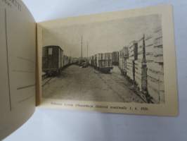 Riihimäen Lasitehtaa Oy, Riihimäki -postikorttisarja / postikorttivihko, käyttämätön, vuodelta 1929?