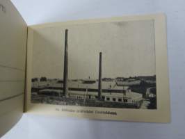 Riihimäen Lasitehtaa Oy, Riihimäki -postikorttisarja / postikorttivihko, käyttämätön, vuodelta 1929?