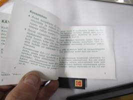 Kodak Disc 6000 camera -kamera alkuperäisessä pakkauksessaan, mukana ranneke ja ohjekirja +erillinen suomenkielinen ohjekirja