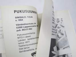 Taideteollisus Kymen läänissä - luettelo taideteollisustaiteilijoista; Leena Liljeström, Hannu Matilainen, Raila Vainonen, Tauno Wirkkala, Ene Tatti, Jorma Alatalo..