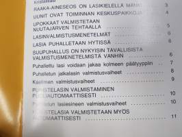 Arabia-Wärtsilä - Lasin tavaraoppia