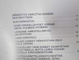 Arabia-Wärtsilä - Lasin tavaraoppia