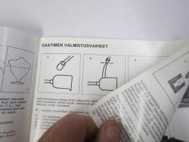 Arabia-Wärtsilä - Lasin tavaraoppia