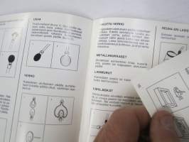 Arabia-Wärtsilä - Lasin tavaraoppia