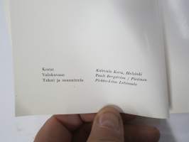 Muinaissuomalaista muotoilua - Kalevala Koru -myyntijulkaisu, kirja