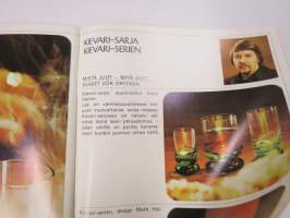 Humppilan Lasitehdas 1977 -tuoteluettelo