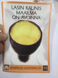 Humppilan Lasitehdas 1975 -tuoteluettelo