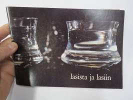 Ahlström Iittala - Lasista lasiin -tuoteluettelo / myyntiesite