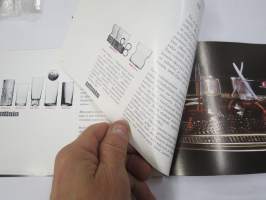 Ahlström Iittala - Lasista lasiin -tuoteluettelo / myyntiesite