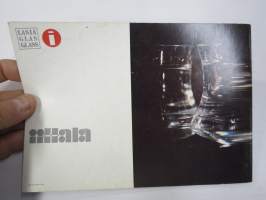 Ahlström Iittala - Lasista lasiin -tuoteluettelo / myyntiesite