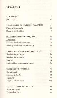 Tampereen naiskaarti. Myytit ja todellisuus. Signeeraus