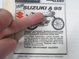 Kone-Uutiset 1969 nr 1 -Kone Glans Oy mainoslehti; ASA Car-ula &amp; Matka-automatic radiot, Terhi perämoottorit, Vespa SS - Primavera - Commercial, Solifer 10 mopedi ym