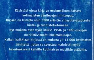 Suomalaisten vinyylilevyjen hintaopas.