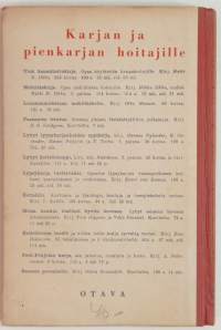 Kaniininhoito : kotoisen liha- ja turkistuotannon kohottajana. (Eläintalous)