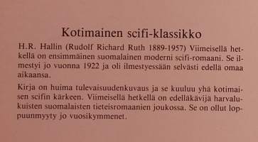 Viimeisellä hetkellä. (Scifi)