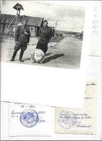 Sotapropagandaa  valokuvia yms erä