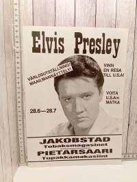 Elvis  -The Legend N.o 1 ja 2 1991 + näyttelymainokset