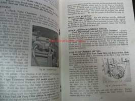 Bedford TC &amp; TJ instruction book - Diesel ,Engined models 1958