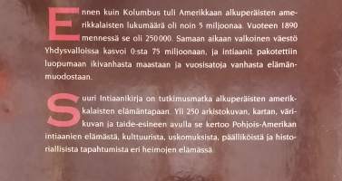 Suuri Intiaanikirja - Pohjois-Amerikan alkuperäiskansat.  (Kansankulttuuri, dokumenttiteos, heimot)
