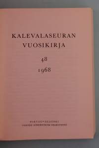 Kalevalaseuran vuosikirja 48.  ( Kulttuurihistoria, kansanperinne )