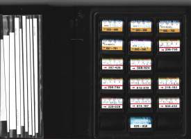 Agfa Kodak Konica negatiivikansio 15 rullaa negatiiveja ja kuva index 2000