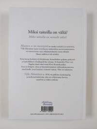 Muuten se on mennyttä : Kirjoituksia taiteeesta