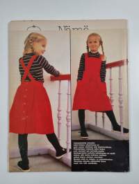 Uusi nainen 3/81 : lastenvaatevihko (+kaavat)