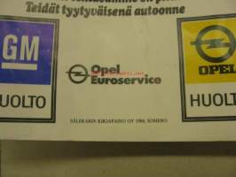 Opel Corsa -käyttöohjekirja